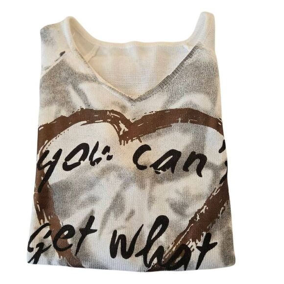 NWT Victoria Womens Vecceli Italy Cotton Blend Pullover Sweater Large - Picture 12 of 13